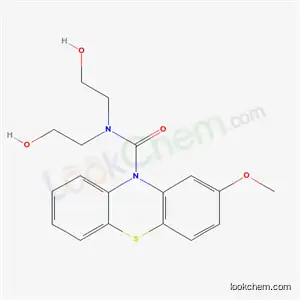 10H-Phenothiazine-10-carboxamide, N,N-bis(2-hydroxyethyl)-2-methoxy-