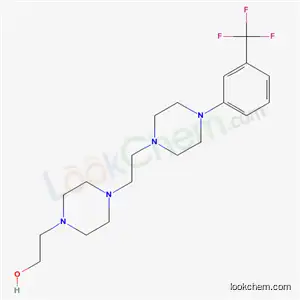 Molecular Structure of 65274-57-9 (2-[4-(2-{4-[3-(trifluoromethyl)phenyl]piperazin-1-yl}ethyl)piperazin-1-yl]ethanol)