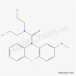 10H-Phenothiazine-10-carboxamide, N,N-bis(2-chloroethyl)-2-methoxy-