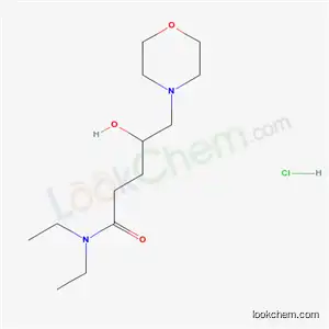 N,N-디에틸-감마-히드록시-4-모르폴린펜탄아미드 모노염산염