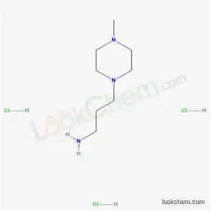 1-피페라진프로판아민, 4-메틸-, 삼염산염