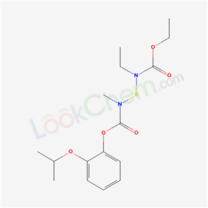 6-Oxa-3-thia-2,4-diazaoctanoic acid, 4-ethyl-2-methyl-5-oxo-, 2-(1-methylethoxy)phenyl ester