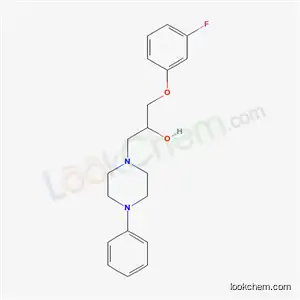 alpha-(m-Fluorophenoxymethyl)-4-phenyl-1-piperazineethanol