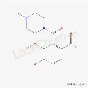 Molecular Structure of 66913-49-3 (2-(4-Methyl-1-piperazinylcarbonyl)veratrum aldehyde)