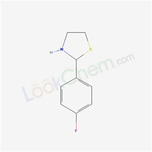 2-(4-Fluorophenyl)-1,3-thiazolane 67086-80-0