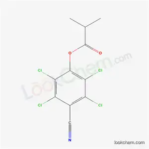 Propanoic acid, 2-methyl-, 4-cyano-2,3,5,6-tetrachlorophenyl ester