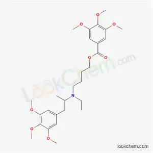 3,4,5-トリメトキシ安息香酸4-[エチル(3,4,5-トリメトキシ-α-メチルフェネチル)アミノ]ブチル