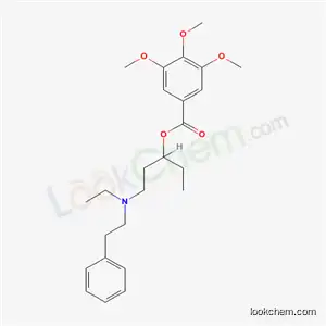 3,4,5-トリメトキシ安息香酸1-エチル-3-[エチル(フェネチル)アミノ]プロピル