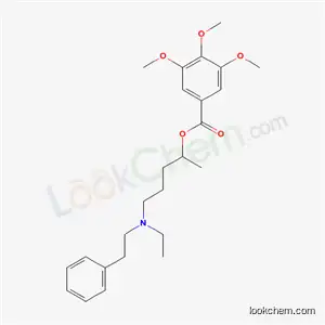 3,4,5-トリメトキシ安息香酸4-[エチル(フェネチル)アミノ]-1-メチルブチル