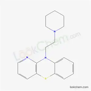 10H-Pyrido(3,2-b)(1,4)benzothiazine, 10-(2-piperidinoethyl)-