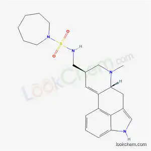 1H-Azepine-1-sulfonamide, hexahydro-N-(((8-beta)-9,10-didehydro-6-methylergolin-8-yl)methyl)-