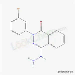 2,3-Dihydro-2-(3-bromophenyl)-1,4-phthalazinedione 4-hydrazone