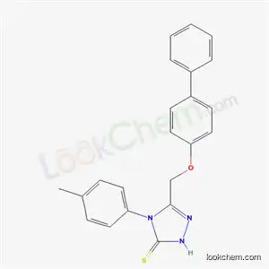 s-트리아졸-2-티올, 5-(4-비페녹시메틸)-1-(p-톨릴)-