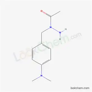 Molecular Structure of 69352-47-2 (N'-(4-Dimethylaminobenzyl)acetohydrazide)