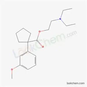 1-(m-메톡시페닐)-1-사이클로펜탄카르복실산 2-(디에틸아미노)에틸 에스테르