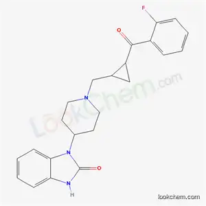 1-[1-[2-(2-フルオロベンゾイル)シクロプロピル]メチル-4-ピペリジニル]-1H-ベンゾイミダゾール-2(3H)-オン