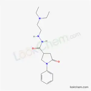 5-옥소-1-페닐-3-피롤리딘카르복실산 2-[2-(디에틸아미노)에틸]히드라지드