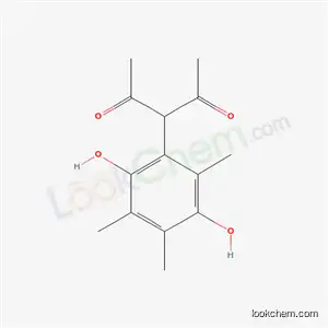 2,4-Pentanedione, 3-(2,5-dihydroxy-3,4,6-trimethylphenyl)-