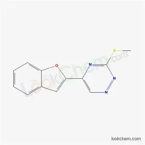 5- (벤조 푸란 -2- 일) -3- 메틸 티오 -1,2,4- 트리 아진