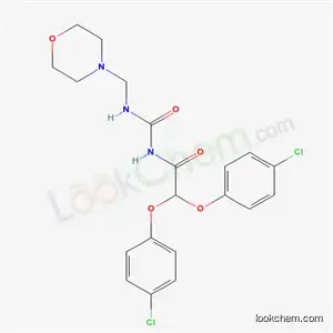 Urea, 1-(bis(p-chlorophenoxy)acetyl)-3-(morpholinomethyl)-