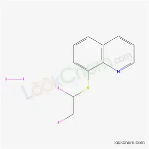 퀴놀린, 8-(1,2-디요오도에틸티오)-, 디요오드화물