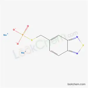 Phosphorothioic acid, S-(2,1,3-benzothia(S(sup IV))diazol-5-ylmethyl) ester, disodium salt