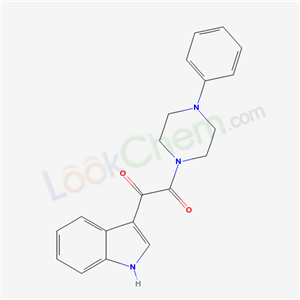 1-(1H-indol-3-yl)-2-(4-phenylpiperazin-1-yl)ethane-1,2-dione