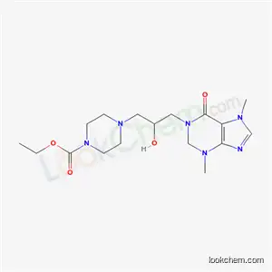 4-[3-(1,2,3,6-テトラヒドロ-3,7-ジメチル-6-オキソ-7H-プリン-1-イル)-2-ヒドロキシプロピル]-1-ピペラジンカルボン酸エチル