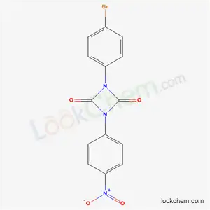 1-(p-ブロモフェニル)-3-(p-ニトロフェニル)-2,4-ウレチジンジオン