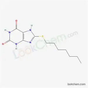 8-(ヘプチルチオ)キサンチン