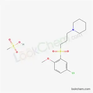 1-[3-(5-클로로-2-메톡시-페닐)술포닐프로필]피페리딘, 메탄술폰산