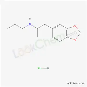 1,3-벤조디옥솔-5-에탄아민, 알파-메틸-N-프로필-, 염산염