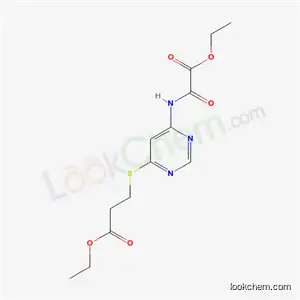 4-카베톡시-카보닐아미노-6-(감마-카베톡시프로필티오)-피리미딘