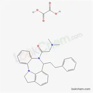 벤조(b)피롤로(3,2,1-jk)(1,4)벤조디아제핀, 1,2,6,7-테트라하이드로-7-((디메틸아미노)아세틸)-6-(2-페닐에틸)-, 에탄디오에이트(1:1)