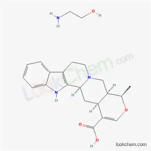 옥사요힘반-16-카르복실산, 16,17-디데히드로-19-메틸-, (19-알파, 20-알파)-, 화합물. 2-아미노에탄올(1:1)