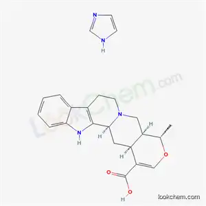 옥사요힘반-16-카르복실산, 16,17-디데히드로-19-메틸-, (19-알파, 20-알파)-, 화합물. 1H-이미다졸(1:1)