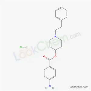 (1-페네틸-4-피페리딜) 4-아미노벤조에이트 염산염