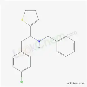 알파-((4-클로로페닐)메틸)-N-(페닐메틸)티오펜메탄아민