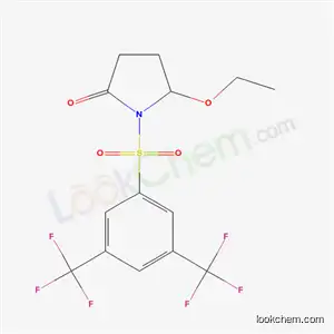 1-((3,5-Bis(trifluoromethyl)phenyl)sulfonyl)-5-ethoxy-2-pyrrolidinone