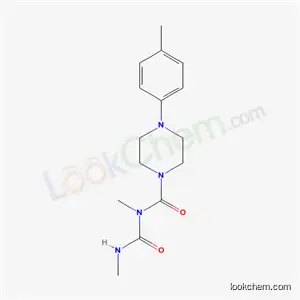 1-피페라진카르복사미드, N-메틸-N-((메틸아미노)카르보닐)-4-(4-메틸페닐)-