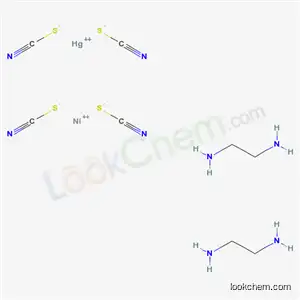 에탄 -1,2- 디아민, 수은 (+2) 양이온, 니켈 (+2) 양이온, 테트라 티오 시아 네이트