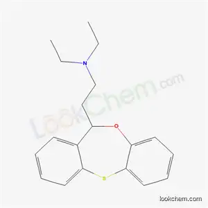 N-디에틸 2-(디벤조(b,e) 1,4-티옥세핀-11-일)에틸아민 [프랑스어]