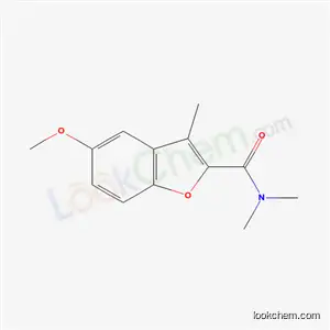 2-벤조푸란카르복사미드, 5-메톡시-N,N,3-트리메틸-