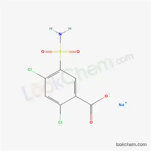 5-(아미노술포닐)-2,4-디클로로벤조산나트륨염