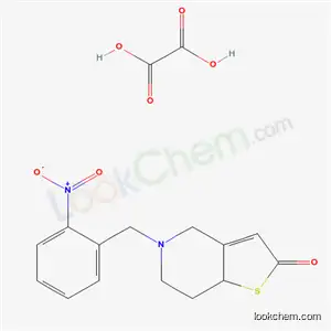 o-Nitrobenzyl-5 tetrahydro-5,6,7,7a 4H-thieno(3,2-c)pyridinone-2 oxala te [프랑스어]