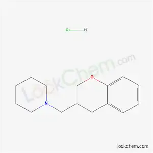 피페리딘, 1-((3,4-디히드로-2H-1-벤조피란-3-일)메틸)-, 염산염