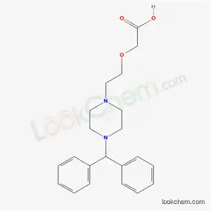아세트산, 2-[2-[4-(디페닐메틸)-1-피페라지닐]에톡시]-