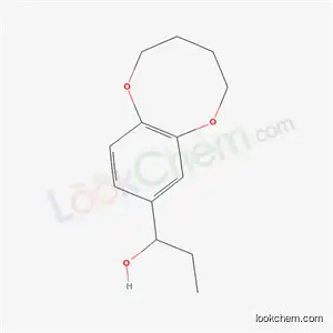 Molecular Structure of 137150-47-1 (1-(2,3,4,5-tetrahydro-1,6-benzodioxocin-8-yl)propan-1-ol)