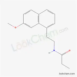 Propanamide, N-(2-(7-methoxy-1-naphthalenyl)ethyl)-