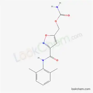 3-Isoxazolecarboxamide, 5-(((aminocarbonyl)oxy)methyl)-N-(2,6-dimethylphenyl)-